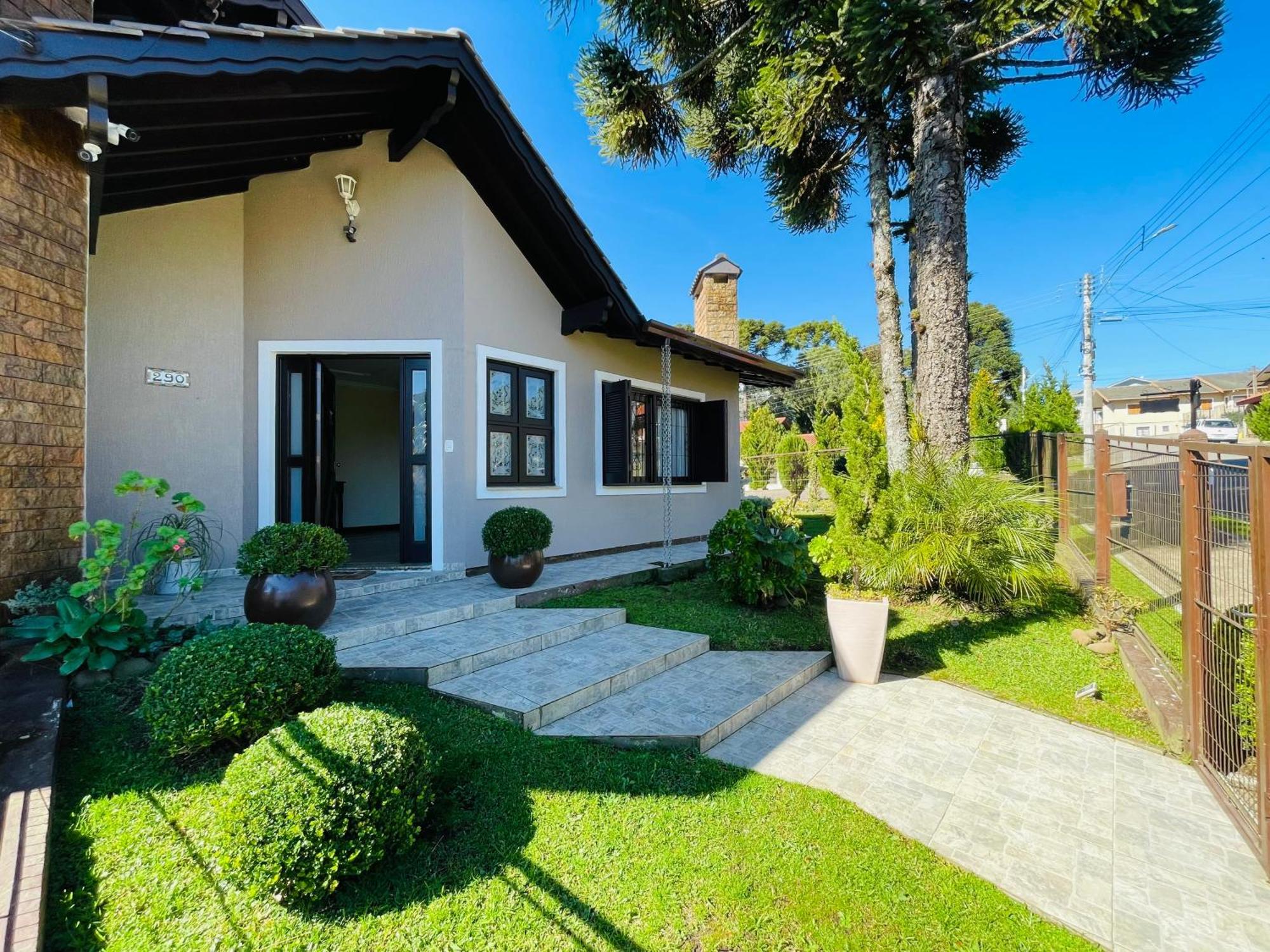 Residencial Pine House Hotel Canela Bagian luar foto